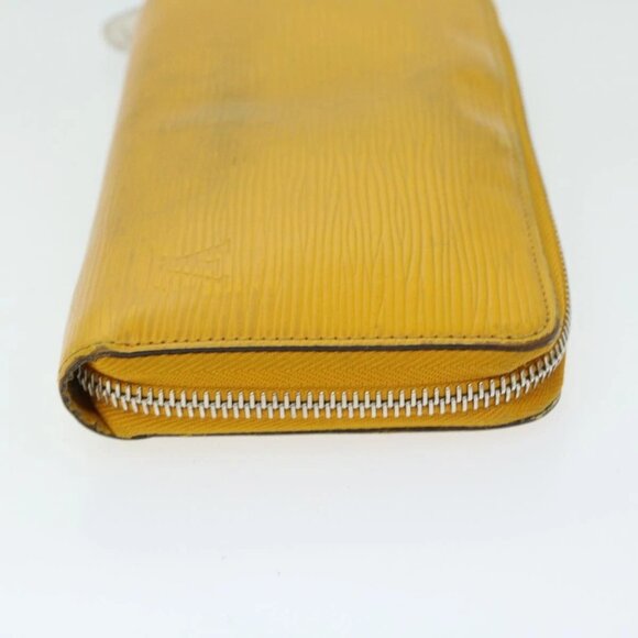 LOUIS VUITTON Epi Zippy Wallet Long Wallet Yellow M60309 LV Auth im454 - Picture 6 of 16